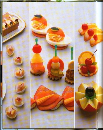 Książka dekorowanie potraw - ozdabianie dekorowanie potraw garnierowanie food dekoration deco str 1.JPG