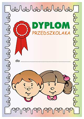 ramki do dyplomów - dyplom wzorowego przedsz.jpeg