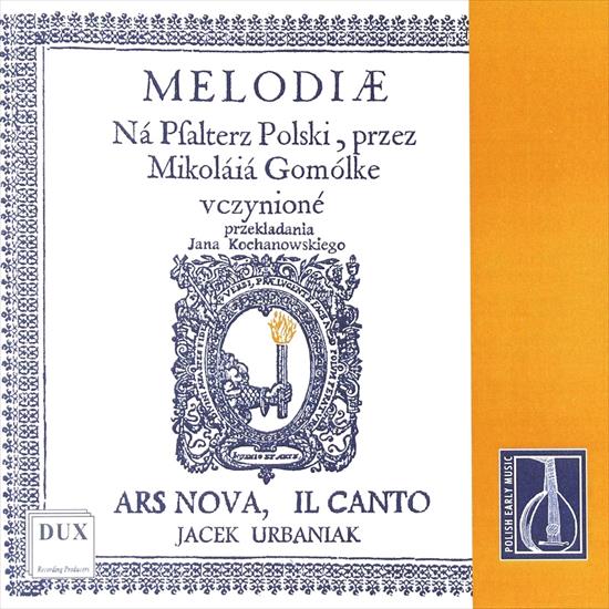 Ars Nova - Ars Nova - Melodie na Psałterz Polski 2003 Reedycja DUX.jpg