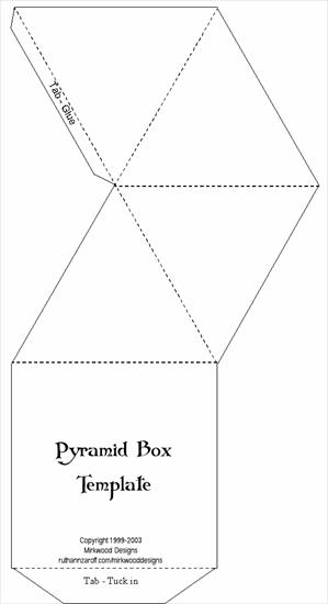 SZABLONY PUDEŁECZEK i różne ciekawe pomysły - pyramid.gif