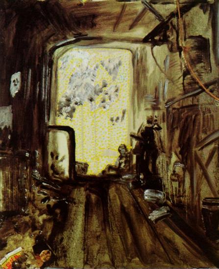 Salvador Dali - ponad 620 - 1983_22_The Truck Well be arriving later, about five oclock, 1983.jpg